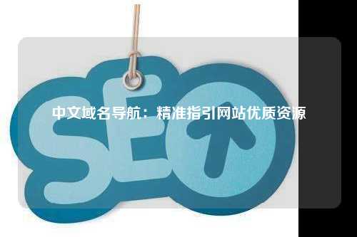 中文域名导航：精准指引网站优质资源